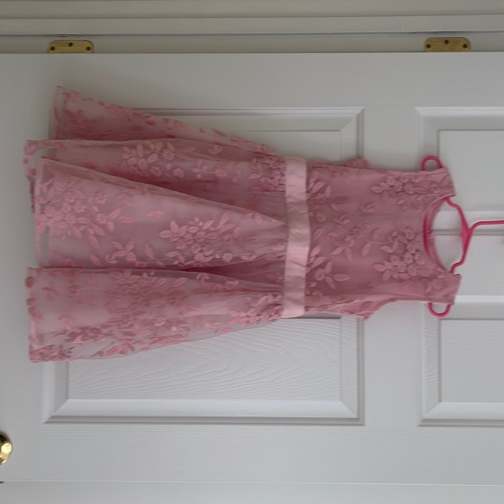 B Tween formal pink dress